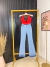 Calça flare com barra desfiada retrô - clara - Amor de Peça - Looks Femininos Estilosos, Loja de Roupa Feminina Online