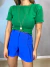 Imagem do Blusa cropped barra u - verde bandeira
