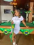 Imagem do Vestido canelado com gola - brasil branco