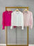 Camisa com botões em viscose - off white