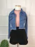 Jaqueta trend - jeans médio