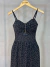 Vestido longo camadas poá - preto - buy online