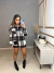 Jaqueta flanelada xadrez - preto e branco - Amor de Peça - Looks Femininos Estilosos, Loja de Roupa Feminina Online