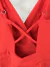 Vestido Las Vegas Midi - Vermelho - online store