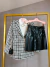 Blazer tweed alta costura - preto e branco on internet