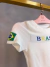Cropped manguinha no tricot modal - brasil branco