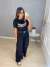 Calça wide leg jeans - preta - Amor de Peça - Looks Femininos Estilosos, Loja de Roupa Feminina Online