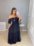 Vestido longo ciganinha - preto - buy online