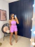 Short alfaiataria inspiração zara - lilás na internet