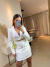 Image of Saia alfaiataria com bolso - off white