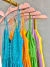 Image of Vestido longo camadas no laise - verde