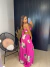 Imagem do Vestido longo insp farm - rosa pink