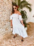 Vestido ciganinha poá branco - Amor de Peça - Looks Femininos Estilosos, Loja de Roupa Feminina Online