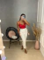 Body de renda chantily com alcinha - vermelho