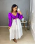 Saia midi 3 marias - off white - online store