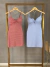 Image of Vestido midi alcinha - vichy azul