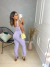 Conjunto calça jogger e cropped nula manga - lilás - comprar online
