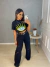 Calça wide leg jeans destroyed preta - Amor de Peça - Looks Femininos Estilosos, Loja de Roupa Feminina Online