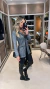 Blazer brilhoso alongado no tricot premium em lurex - Amor de Peça - Looks Femininos Estilosos, Loja de Roupa Feminina Online