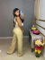 Calça wide leg alfaiataria - bege na internet