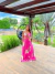 Vestido longo insp farm - rosa pink - Amor de Peça - Looks Femininos Estilosos, Loja de Roupa Feminina Online