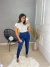 Colete em tricot trançado - branco - loja online