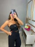 Imagem do Cropped corset alfaiataria premium - preto