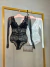 Body de renda manga longa - preto - loja online