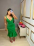 Vestido midi bandagem - verde - Amor de Peça - Looks Femininos Estilosos, Loja de Roupa Feminina Online