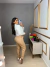 Calça alfaiataria insp zara - bege