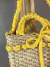 Mini Bag Palha- Amarela - comprar online