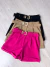 Short alfaiataria com cinto - bege