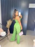 Conjunto Cropped e calça pantalona - verde - buy online