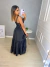 Conjunto cropped e saia midi - preto - buy online