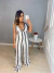 Macacão listrado - branco P - Amor de Peça - Looks Femininos Estilosos, Loja de Roupa Feminina Online