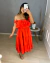 Vestido midi ciganinha- vermelho - Amor de Peça - Looks Femininos Estilosos, Loja de Roupa Feminina Online