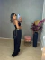 Calça pantalona - preta - online store