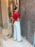 Imagem do Blusa com manga no lurex - vermelho