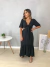 Vestido mullet amarração frontal - preto - loja online
