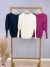 Blusa manga puff tricot over - preto - Amor de Peça - Looks Femininos Estilosos, Loja de Roupa Feminina Online