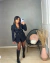 Meia calça brilhosa arrastão - preto - Amor de Peça - Looks Femininos Estilosos, Loja de Roupa Feminina Online