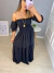 Vestido longo ciganinha - preto - Amor de Peça - Looks Femininos Estilosos, Loja de Roupa Feminina Online