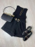 Short alfaiataria com cinto - preto - buy online