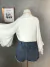 Cropped manga flare - Amor de Peça - Looks Femininos Estilosos, Loja de Roupa Feminina Online