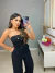 Cropped corset alfaiataria premium - preto - comprar online
