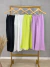 Calça pantalona cós alto - lilás - online store