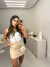 Blusa tomara que caia verona - branco
