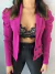 Blazer tricot modal - fúcsia