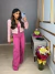 Calça jeans wide leg - rosa - Amor de Peça - Looks Femininos Estilosos, Loja de Roupa Feminina Online