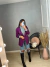 Imagem do Blazer alfaiataria alongado - roxo